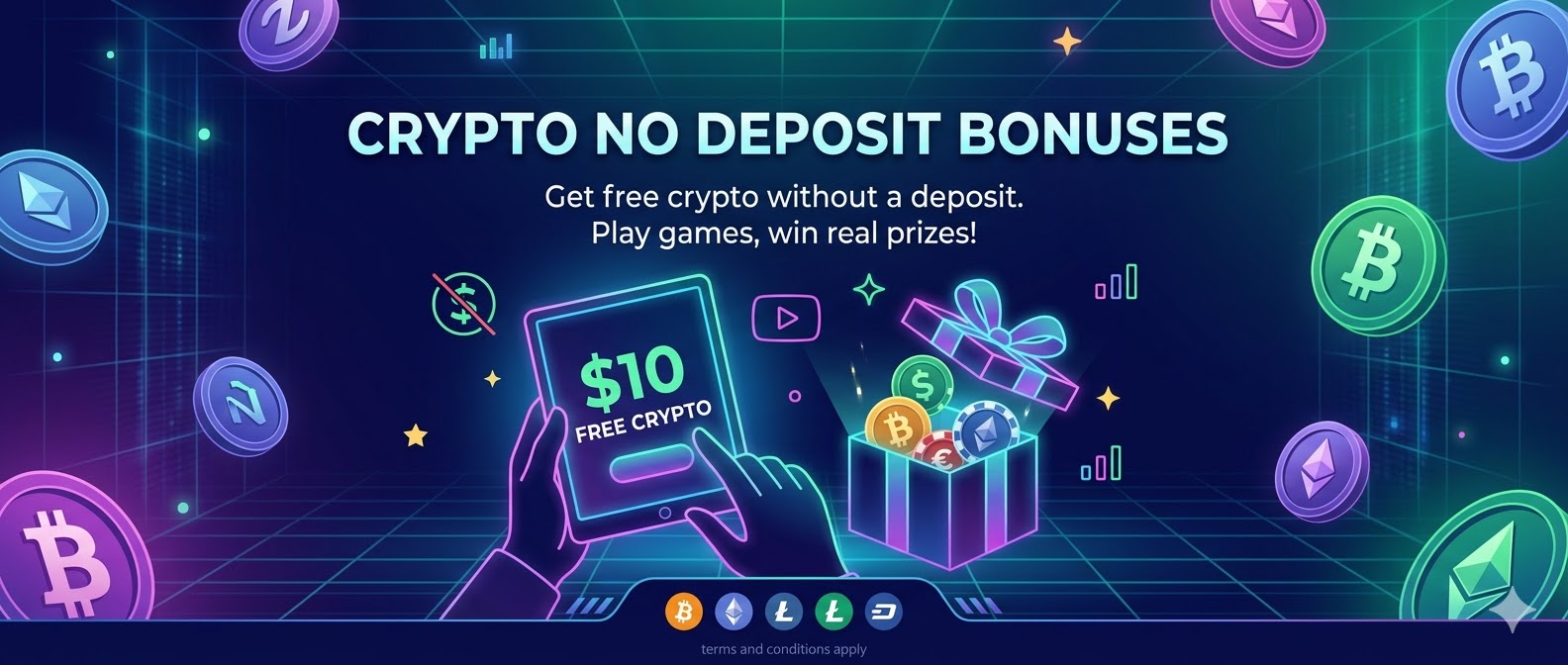 Crypto Casino No Deposit Bonuses