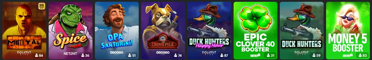BC.Game popular game titles